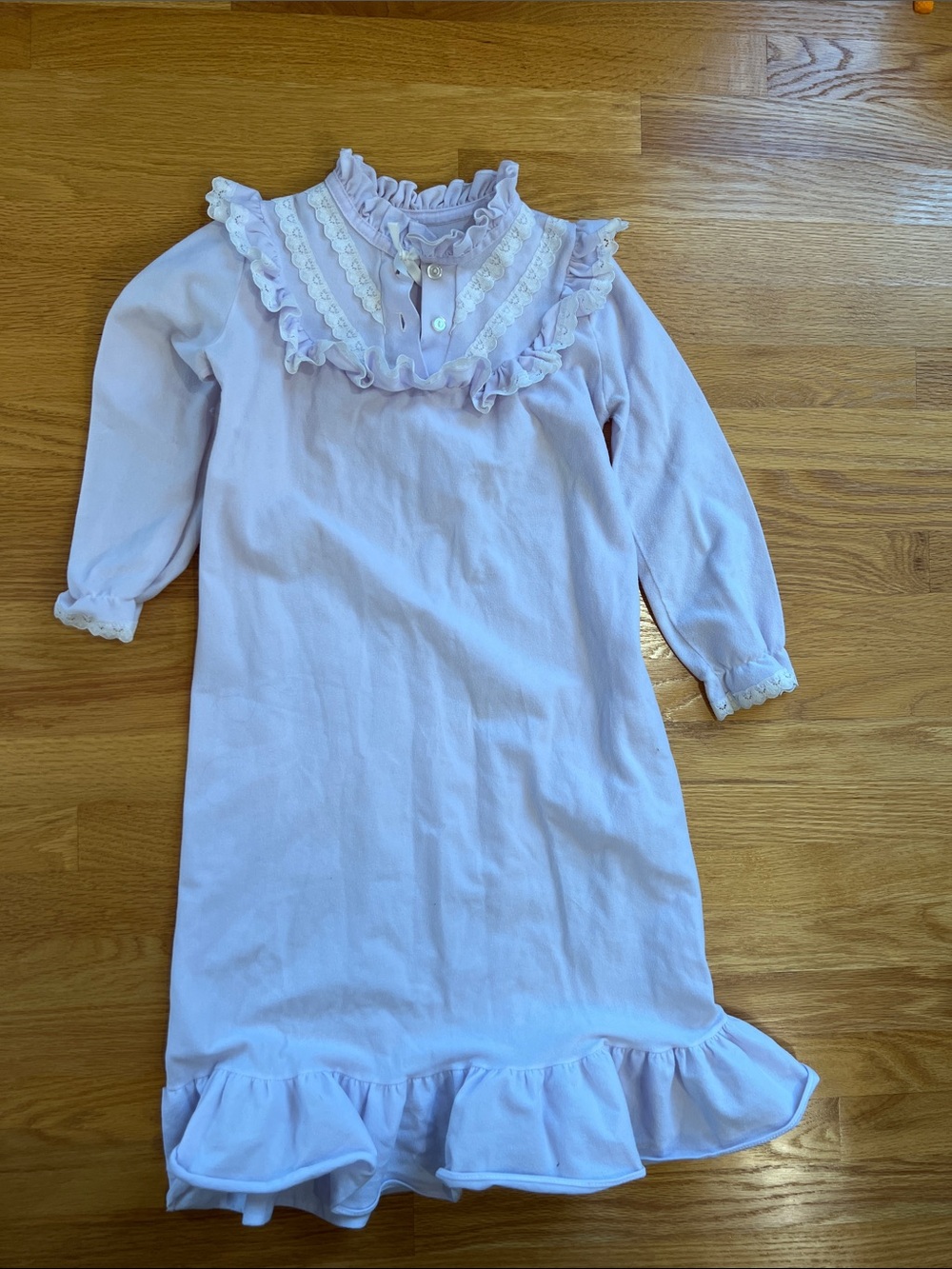 Vintage lavender nightgown girls 7/8